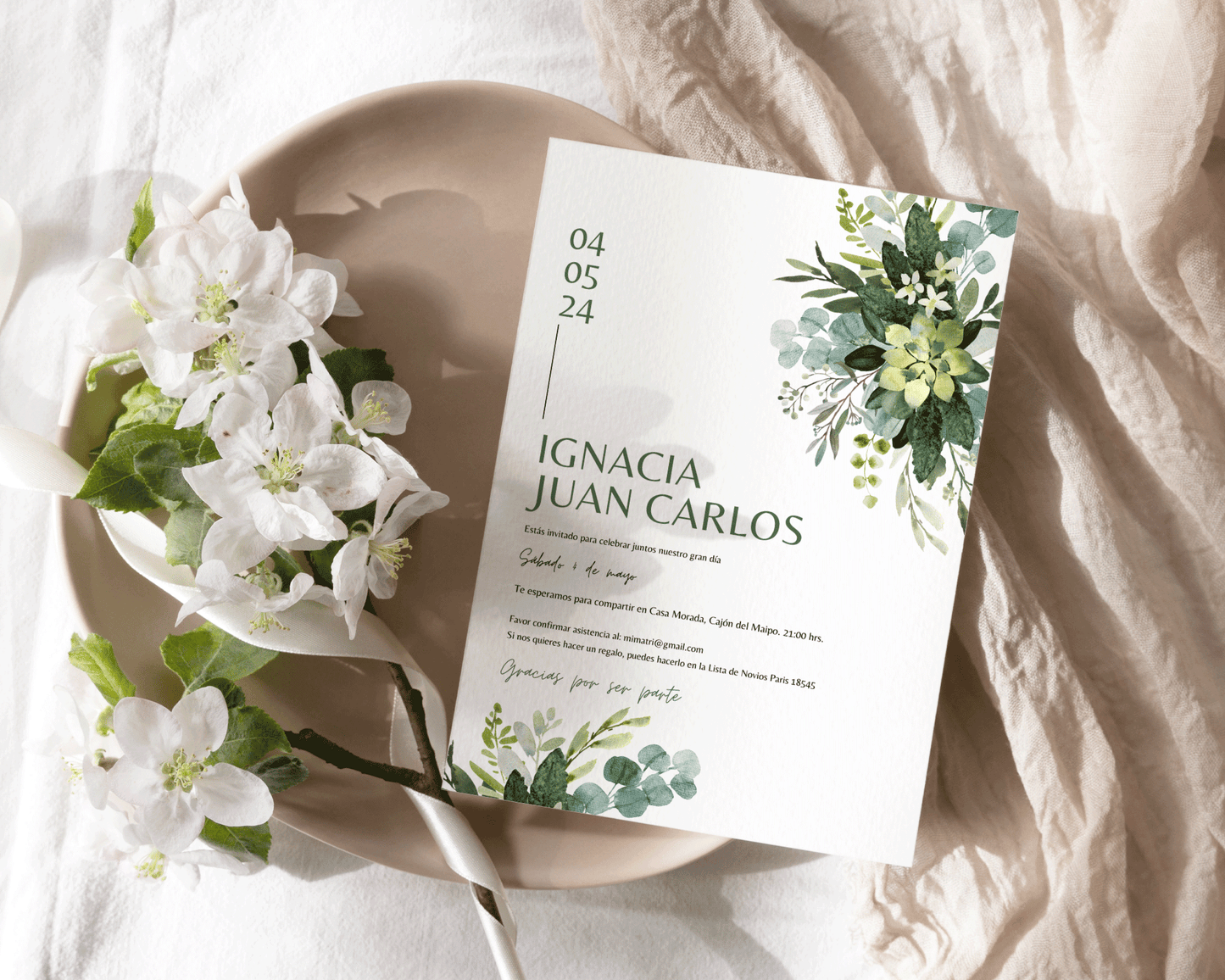 Invitación Ignacia