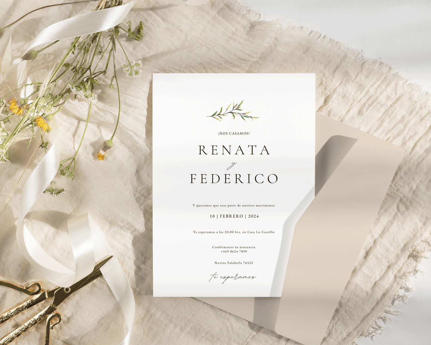 Pack invitaciones DIY - Canva