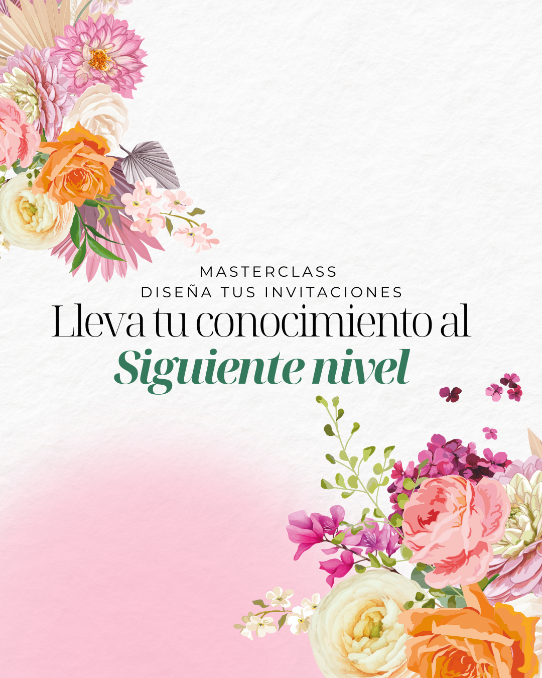MASTERCLASS | Diseña tus invitaciones - 2025