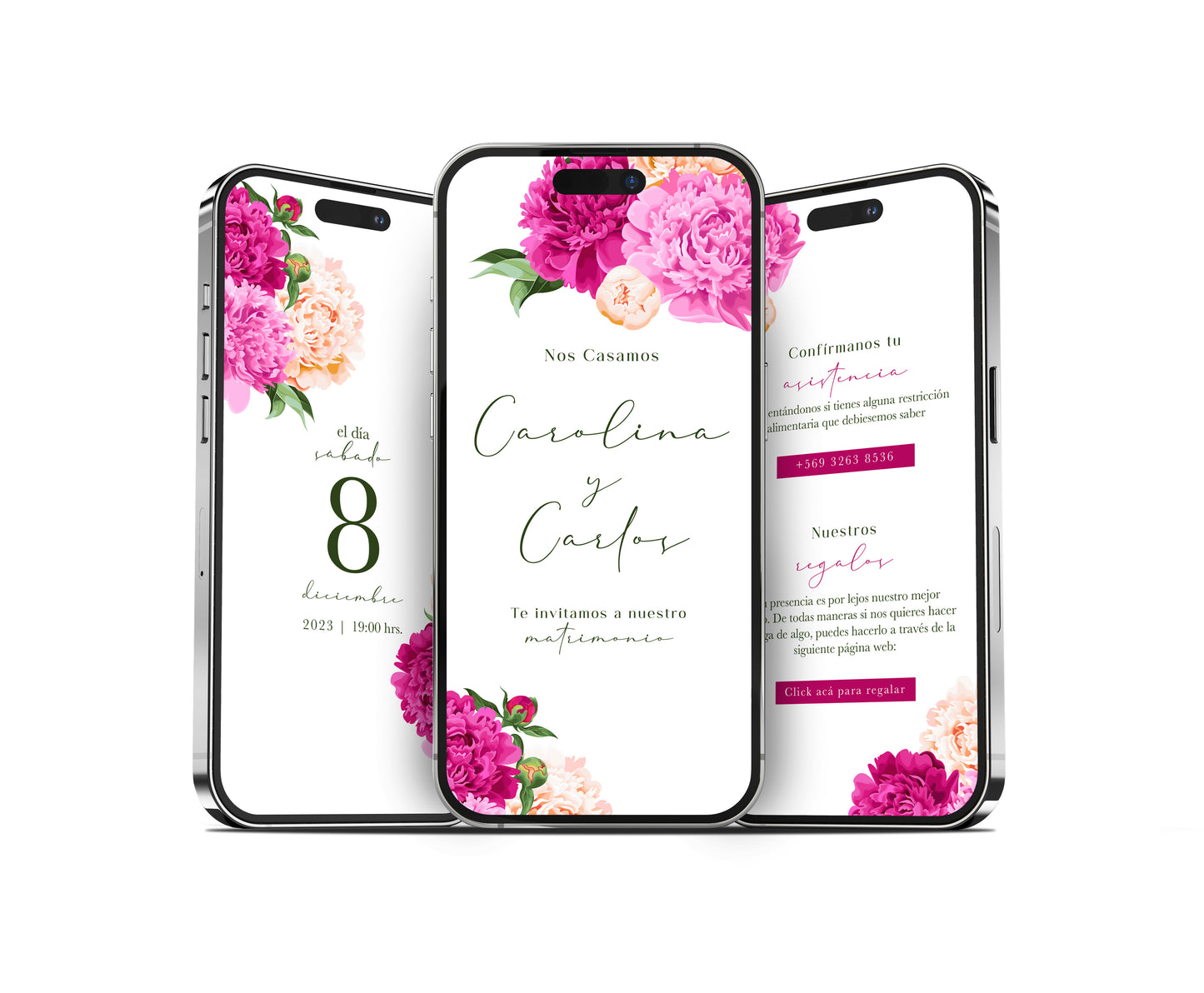 Carolina fucsia - Extensa prediseñada
