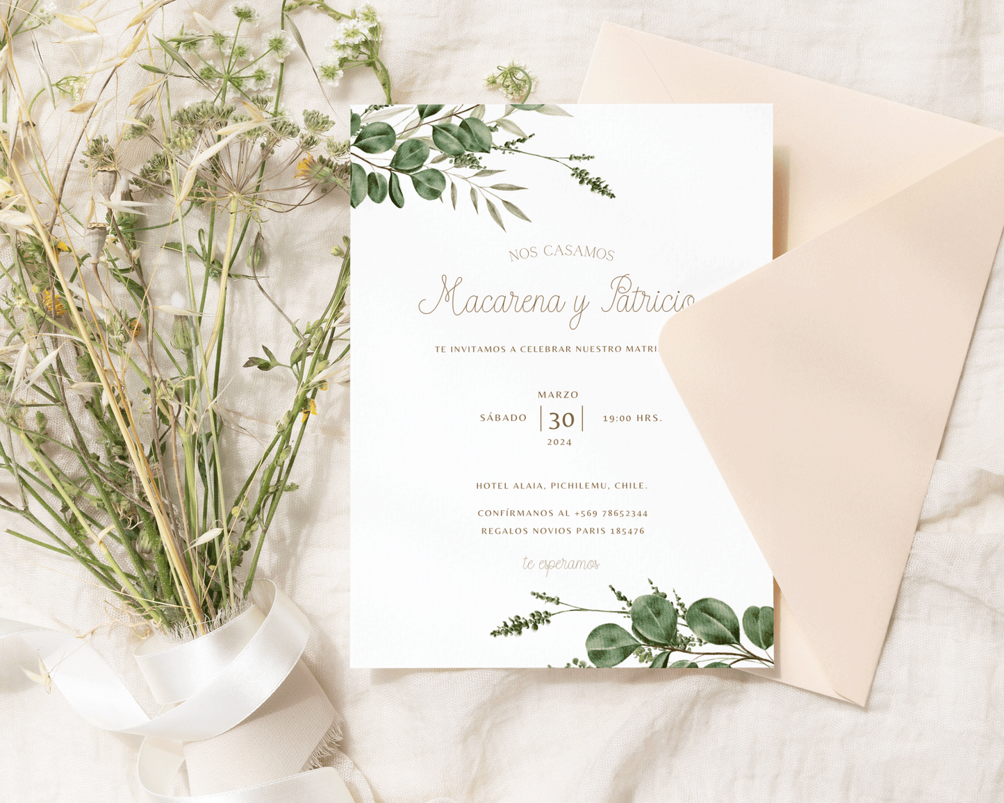 Invitación Macarena