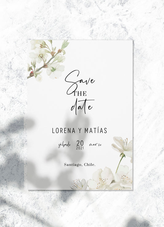 Save the date - Lorena