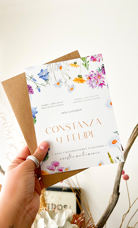 Invitación Papel