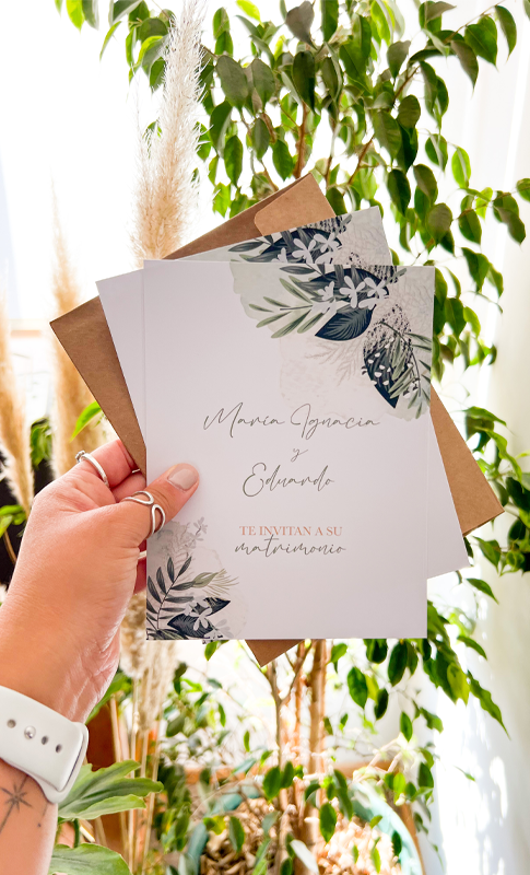 Invitación Papel